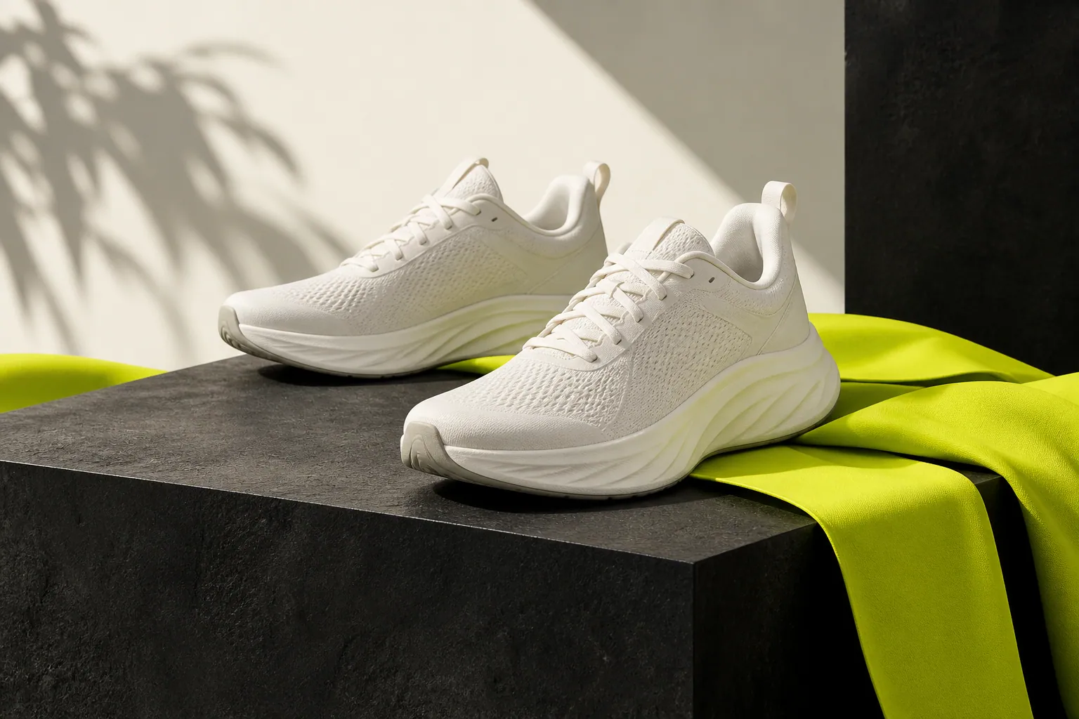 Responsive preview of a sneaker campaign
